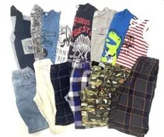 まとめ売り　15点　Tシャツ　ショートパンツ　110㎝　BEBE TK shop