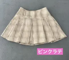 ピンクラテ　子供スカート 140cm