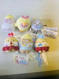 すみっこぐらし てのりぬいぐるみセット