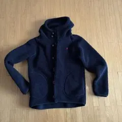 ジムフレックス　ユニセックス　ネイビー フリースジャケット L