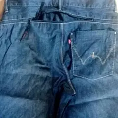 EDWIN濃紺 ストレートデニム パンツ
