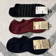 ユニクロ　ショートソックス　無印良品　スニーカーイン靴下　25-27cm