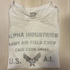 ALPHA INDUSTRIES Tシャツ ホワイトのサムネイル