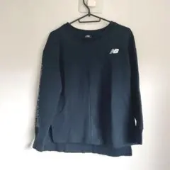 ニューバランス　ロゴトレーナー　ネイビー