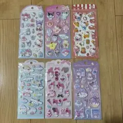 サンリオキャラクターズ　シール6枚セット