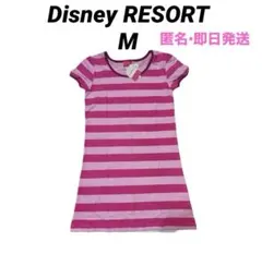 新品未使用　ディズニーリゾート チェシャ猫　半袖Tシャツ ワンピース　M 即日のサムネイル