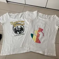2デザインセット Tシャツ レディース 半袖のサムネイル