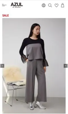 AZUL by MOUSSY セットアップ グレー　2026年　福袋