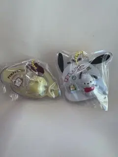 【新品】サンリオキャラクターズ　パッケージチャーム　ポチャッコ　ポムポムプリン