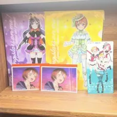 ラブライブ！ 東條希、星空凛クリアファイル カレンダー ブロマイドセット