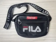 FILA LOVETOXIC ショルダーバッグ ブラック