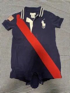 ラルフローレン　ポロシャツロンパース　12M
