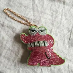 クレヨンしんちゃん　ワニ山さんキラキララインストーン　マスコット