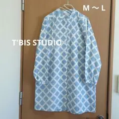 T'BIS STUDIOティービススタジオ 長袖シャツワンピース　チュニック