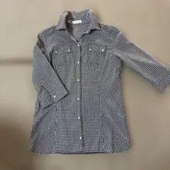 anysis ギンガムチェックのシャツ