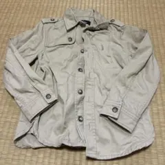 110 イーストボーイ トレンチ風シャツ
