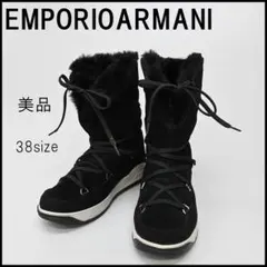 48263★冬 エンポリオアルマーニ ショートブーツ スエード*のサムネイル