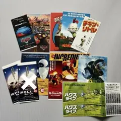 ディズニー映画　ポストカード　映画半券　セット