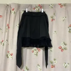 SecretHoney シークレットハニー フレアスカート ブラック レース付き