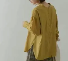 URBAN RESEARCHROSSO　イージーケア×2WAYシャツブラウス