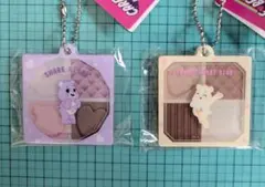 Care Bears　アイシャドウ風　アクリルキーホルダー　2種セットのサムネイル