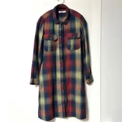 gigot ロングシャツ チェック柄