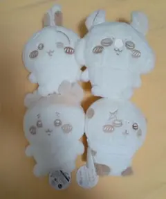 ちいかわ　ぬいぱれっと〜ミルクいろ〜ぬいぐるみ②　全4種　コンプリート