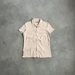 トップス 00s archive prada sport snap polo shirts 00s archive prada sport snap polo shirts - メルカリ