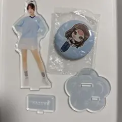 ルセラフィムカズハ コラボカフェアクスタ 缶バッチ