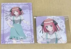 ラ*ン様 ⭐️五等分の花嫁　Bull Pulu 特典　ポストカード　コースター