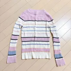 ニット　薄手　140 女の子　ロンT トップス