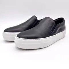 794 【人気】MONCLER レザー スリッポン 白 44 約29.0cm - メルカリ