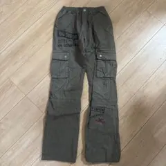 RAD CUSTOM カーゴパンツ 160cmカーキ