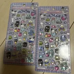 【正規品】サンリオ　はぴだんぶい　ボンボンドロップシール　通常サイズ