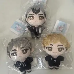 ハイキュー ぬいパル 宮侑、宮治、北信介