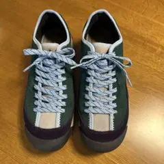 Columbia アウトドアシューズ グリーン/ブルー/パープル