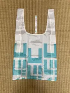 エコバッグ ホワイト系 ポリエステル製　コジマ　ノベルティ