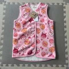 ベビー ベスト スリーパー 80 90 アンパンマン 新品 保育園 防寒 女の子