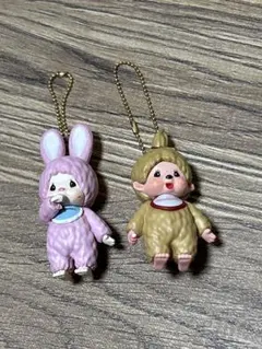 モンチッチ マスコットキーチェーン 2点セット