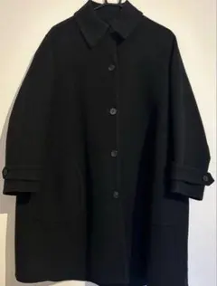 美品21AW ブラックDior クリスチャンディオール　カシミヤ100% コート