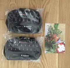 アテニアAttenir×ARTISAN&ARTIST ポーチ2個+ポストカードのサムネイル