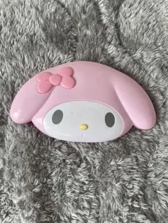 マイメロディ ミラー付きコーム ピンク