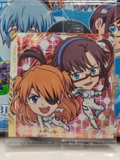 ヱヴァンゲリヲン新劇場版シールウエハース補完計画　EVA3-27　アスカ＆マリ