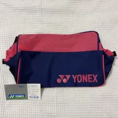 YONEX シューズケース　ネイビー&ピンク　バドミントン　テニス