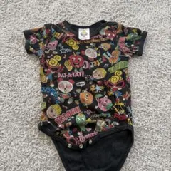 ヒスミニ HYSMINI カラフルキャラクター柄ロンパース