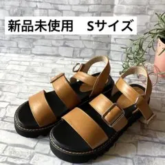 新品未使用　オリエンタルトラフィック　バックベルトサンダル　S 茶