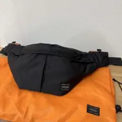 PORTER ポーター タンカー ウエストバッグ L ブラック