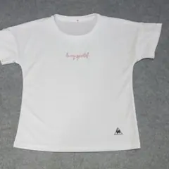 【美品】 ルコック le coq sportif 半袖Tシャツ M 白レディースのサムネイル