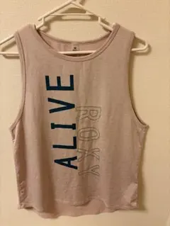 ROXY ALIVE タンクトップ Mサイズ ピンク系