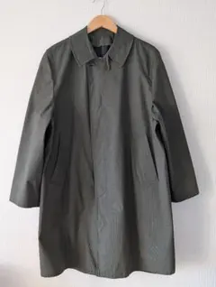 Boston Harbor ステンカラーコート オリーブグリーン M